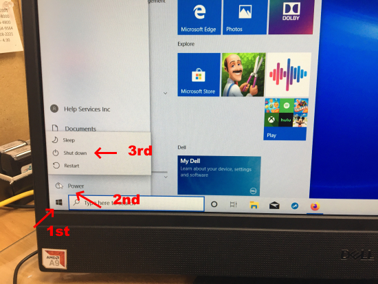 Turning the Computer Off
